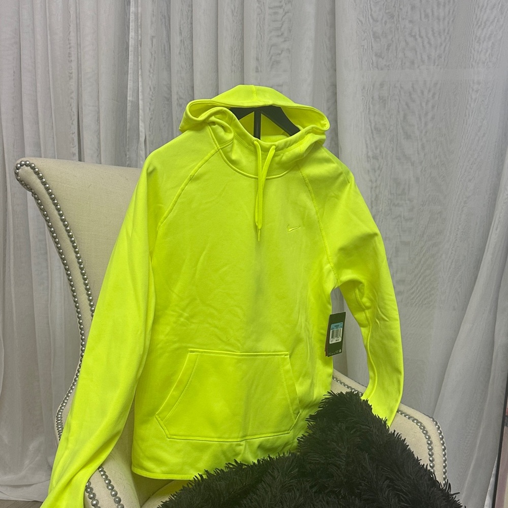 Nike Neon Yellow Pullover Hoodie